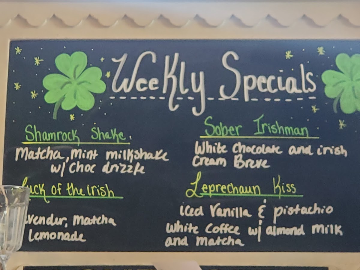 Menu Green Lady Shoppe Cbd & Espresso Bar-3