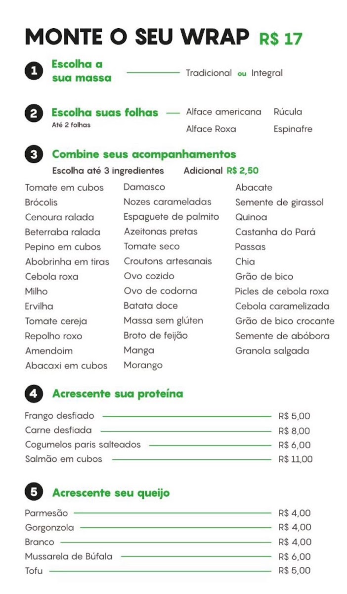 Menu Green Life - Real Food-2