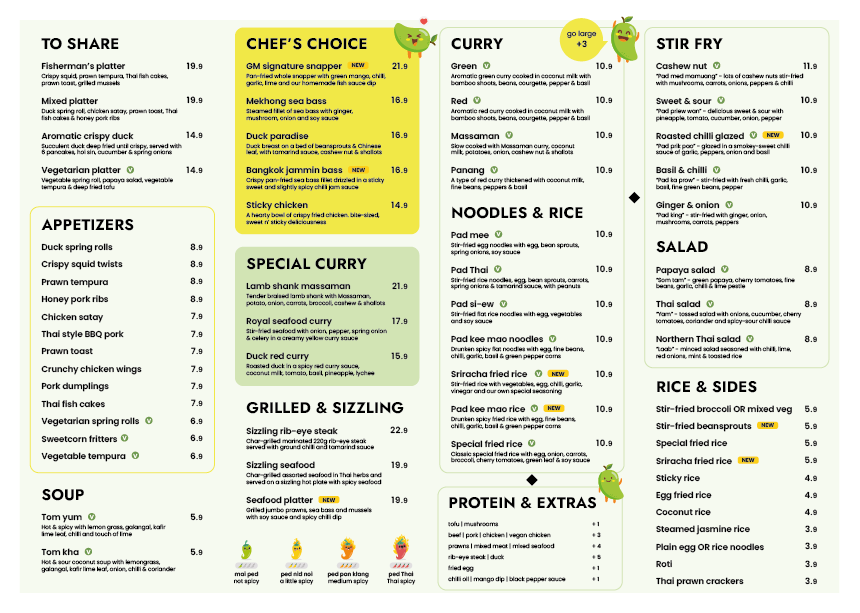 Menu Green Mango-1