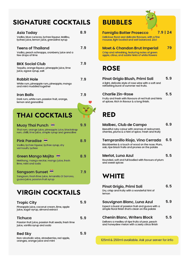 Menu Green Mango-2