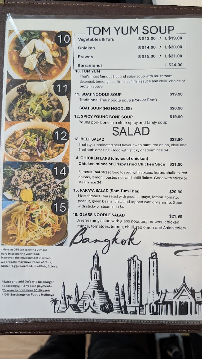 Menu Green Papaya Thai Restaurant-3
