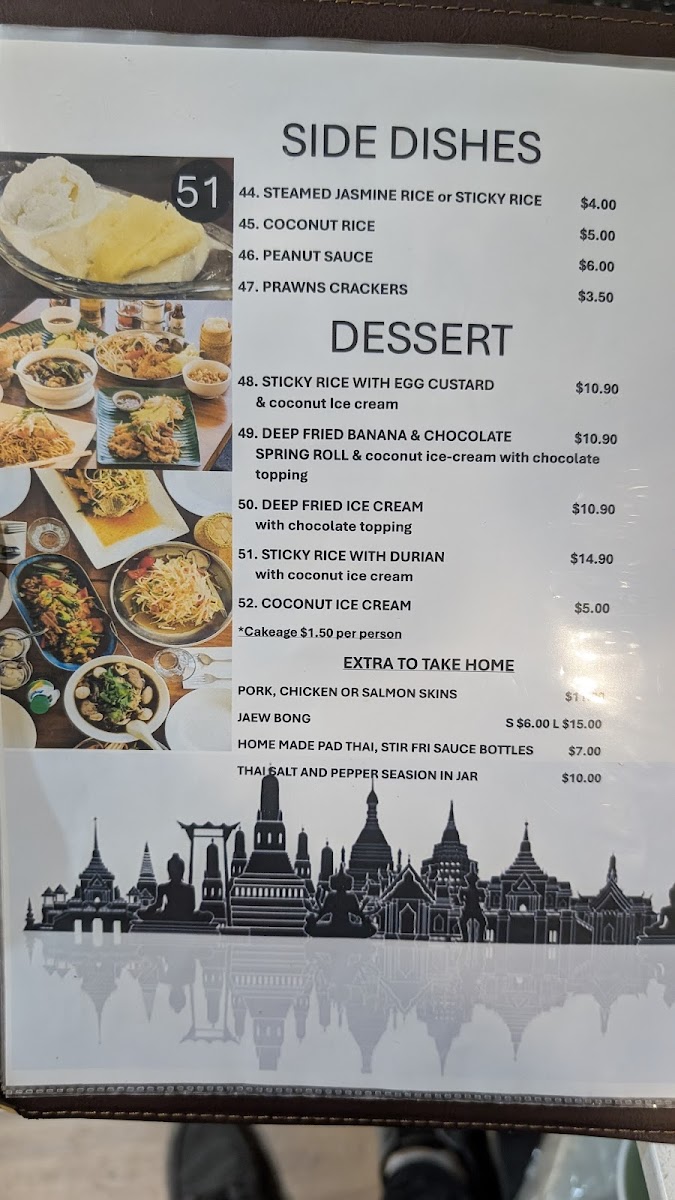 Menu Green Papaya Thai Restaurant-7