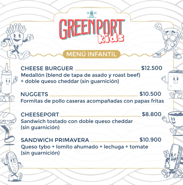 Menu Green Port Sandwich Bar-4
