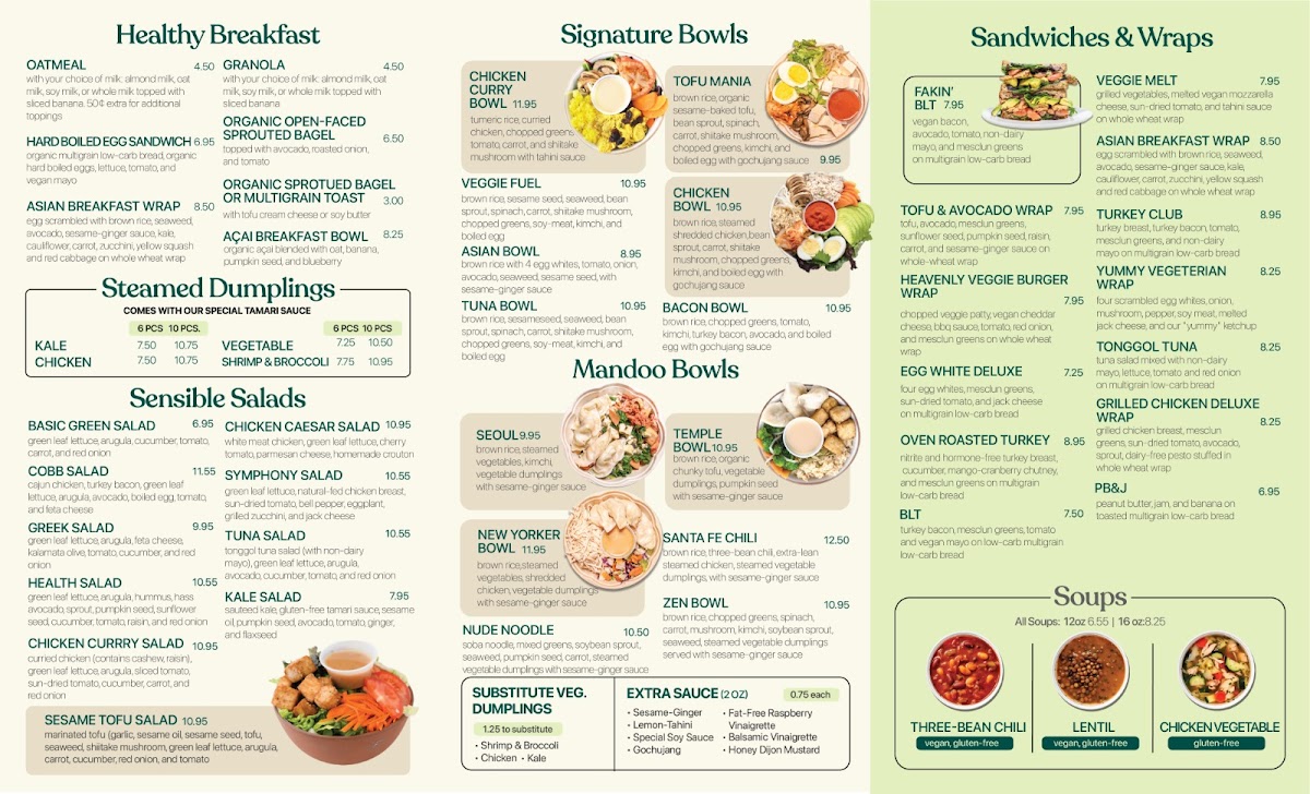 Menu Green Symphony-1