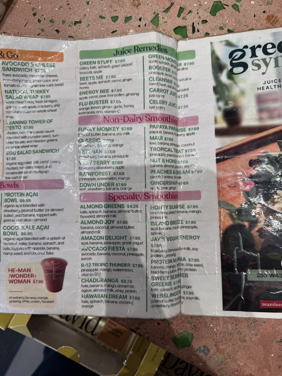 Menu Green Symphony-5