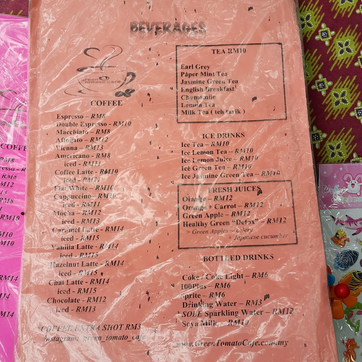 Menu Green Tomato Cafe-6