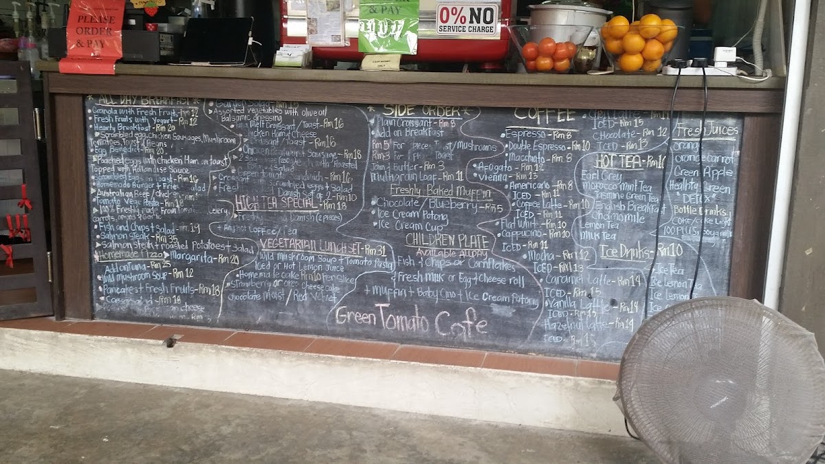 Menu Green Tomato Cafe-7