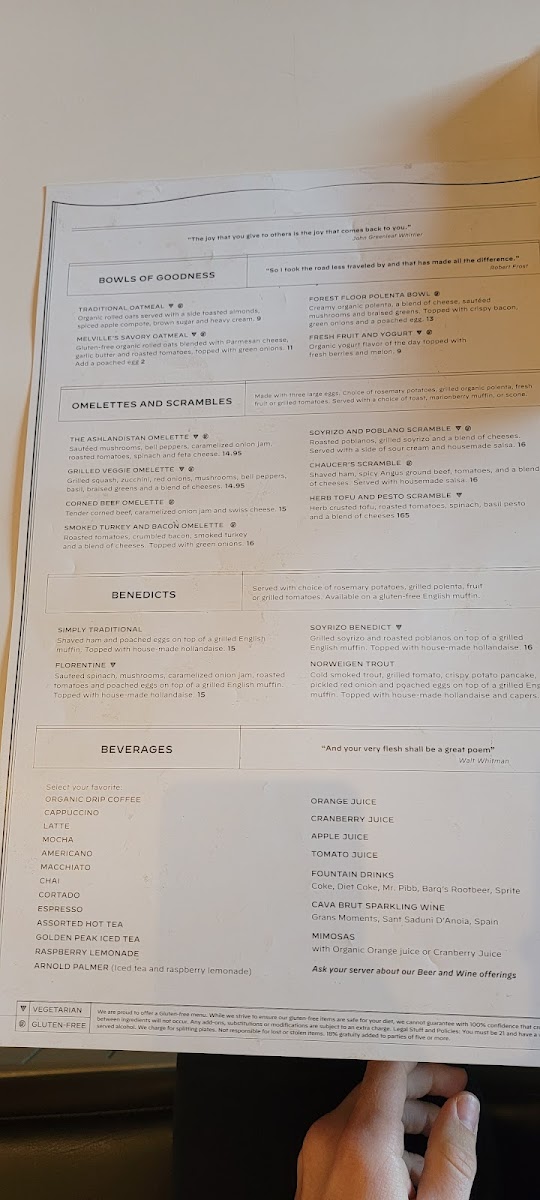 Menu Greenleaf Restaurant-10