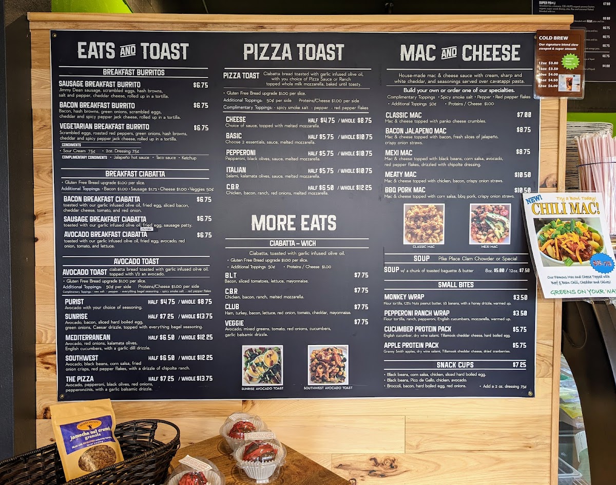 Menu Greens On Your Way-3