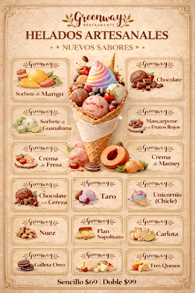 Menu Greenway Restaurante 100% Pet Friendly-1