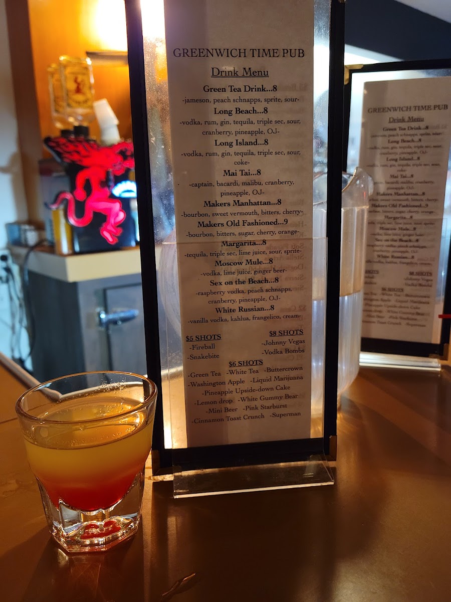 Menu Greenwich Time Pub-6