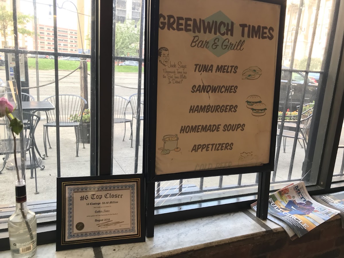 Menu Greenwich Time Pub-7