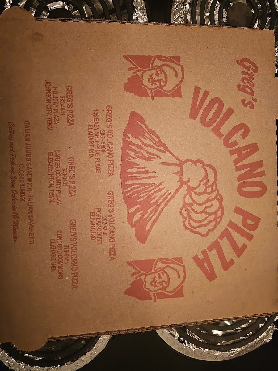 Menu Greg's Pizza-5