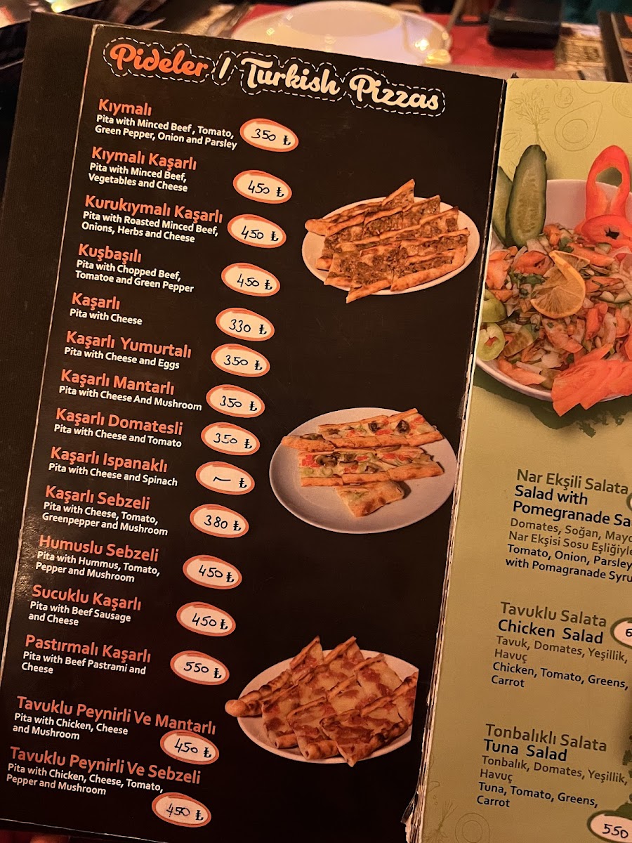 Menu Göreme Han Restaurant-1