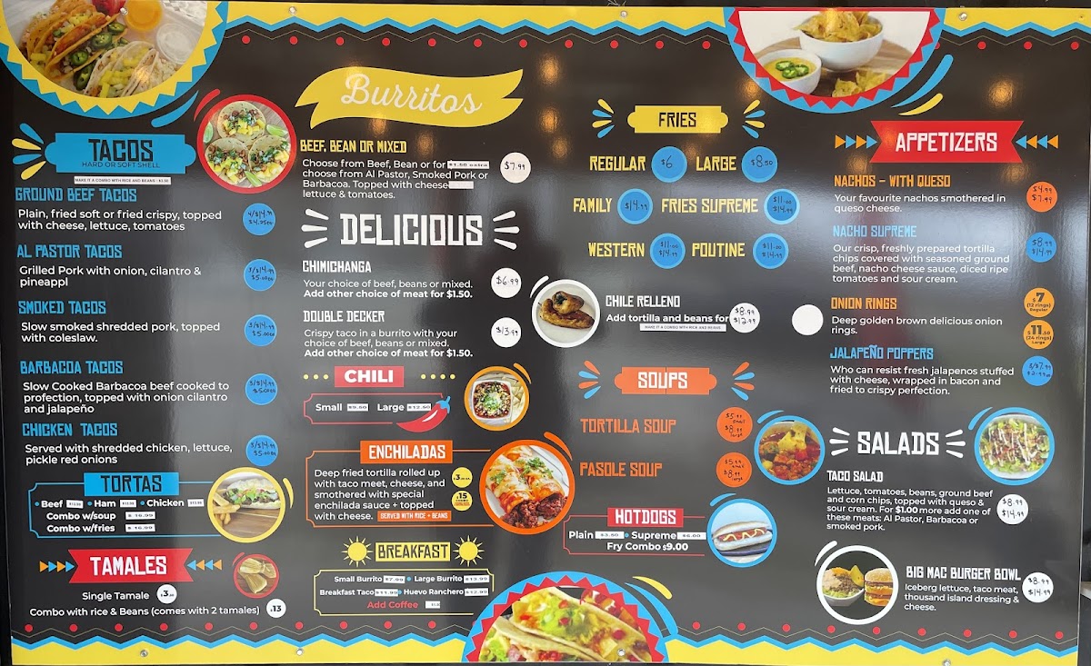 Menu Greta’S Taco Wagon-3