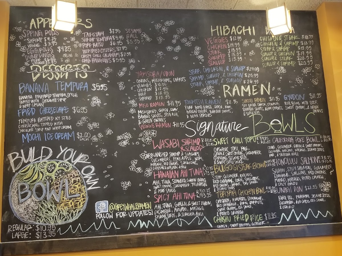 Menu Grey Whale Ramen & Poke-7