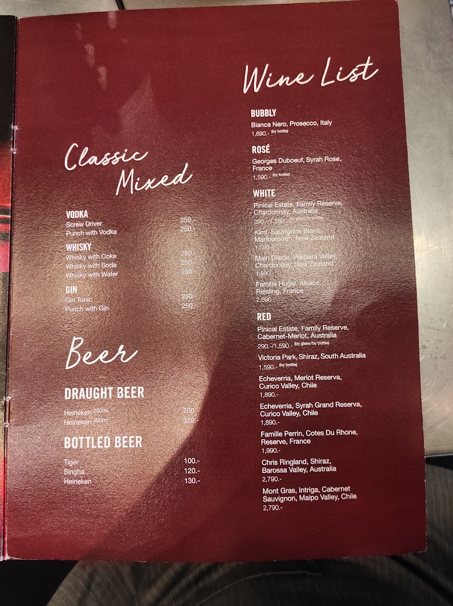 Menu Greyhound Café Groove At Centralworld-3