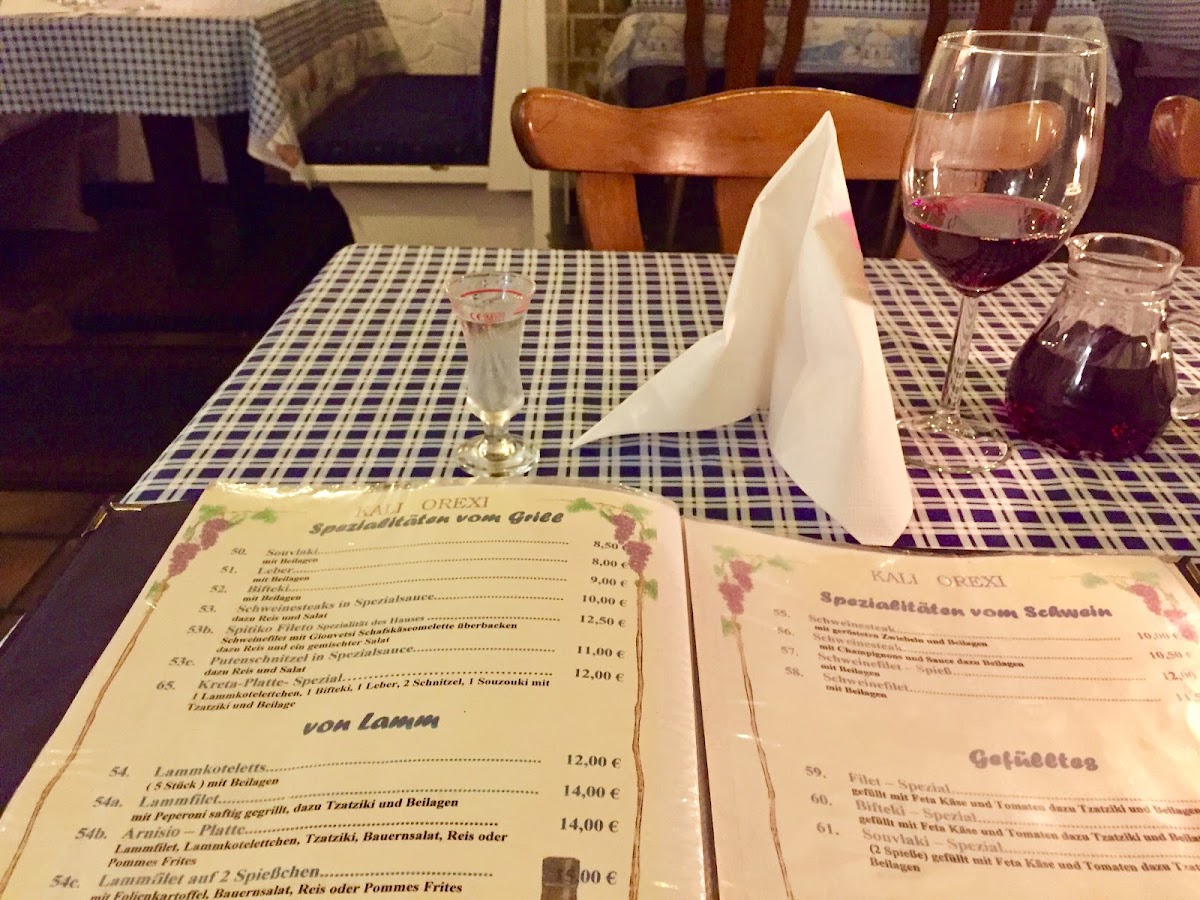 Menu Griechisches Restaurant Kreta-3