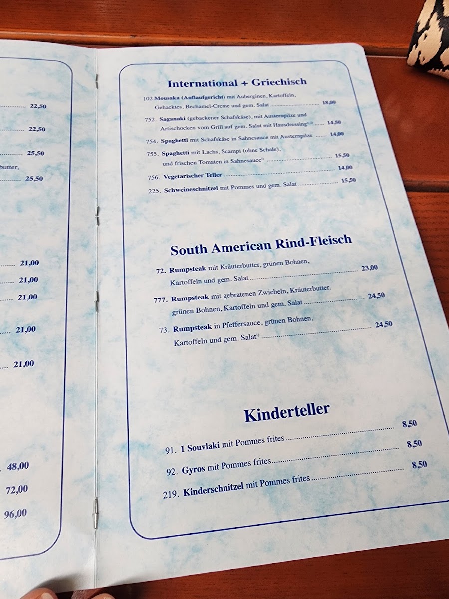 Menu Griechisches Restaurant - Poseidon In Oberschleißheim-4