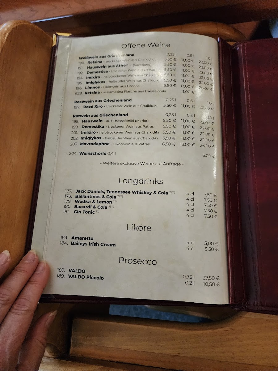 Menu Griechisches Restaurant - Poseidon In Oberschleißheim-5