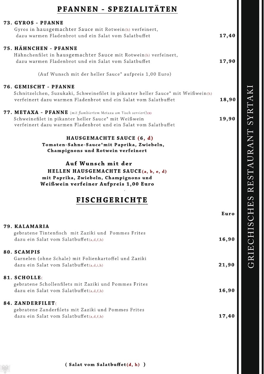 Menu Griechisches Restaurant Syrtaki-1