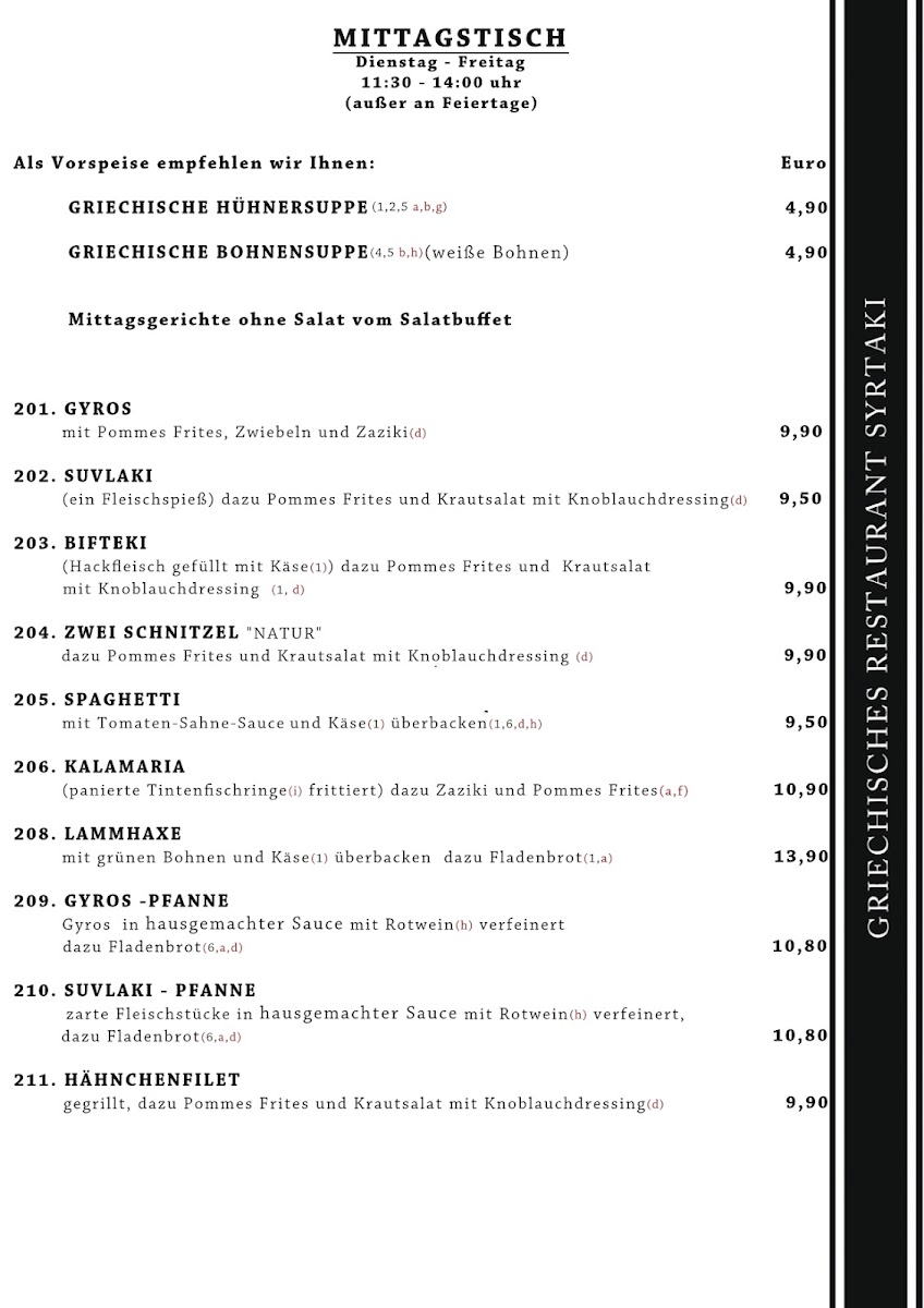 Menu Griechisches Restaurant Syrtaki-4