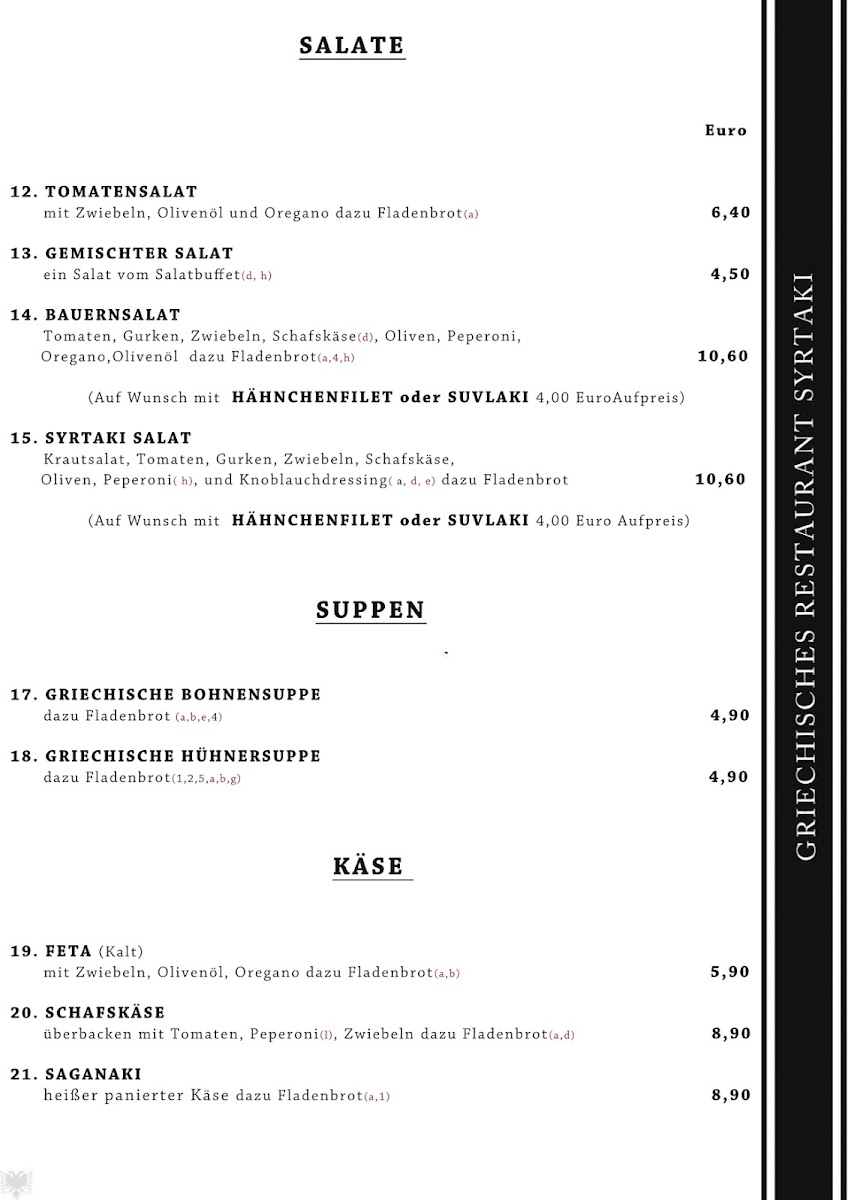 Menu Griechisches Restaurant Syrtaki-6
