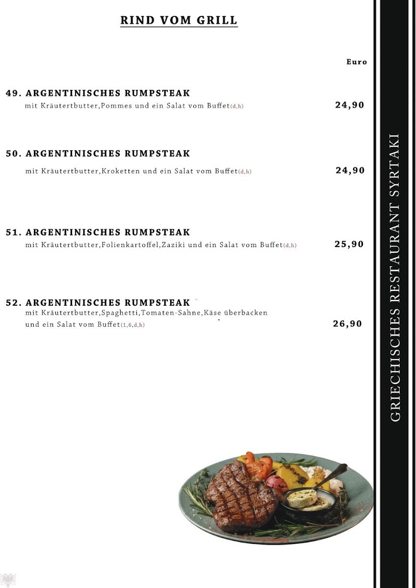 Menu Griechisches Restaurant Syrtaki-9