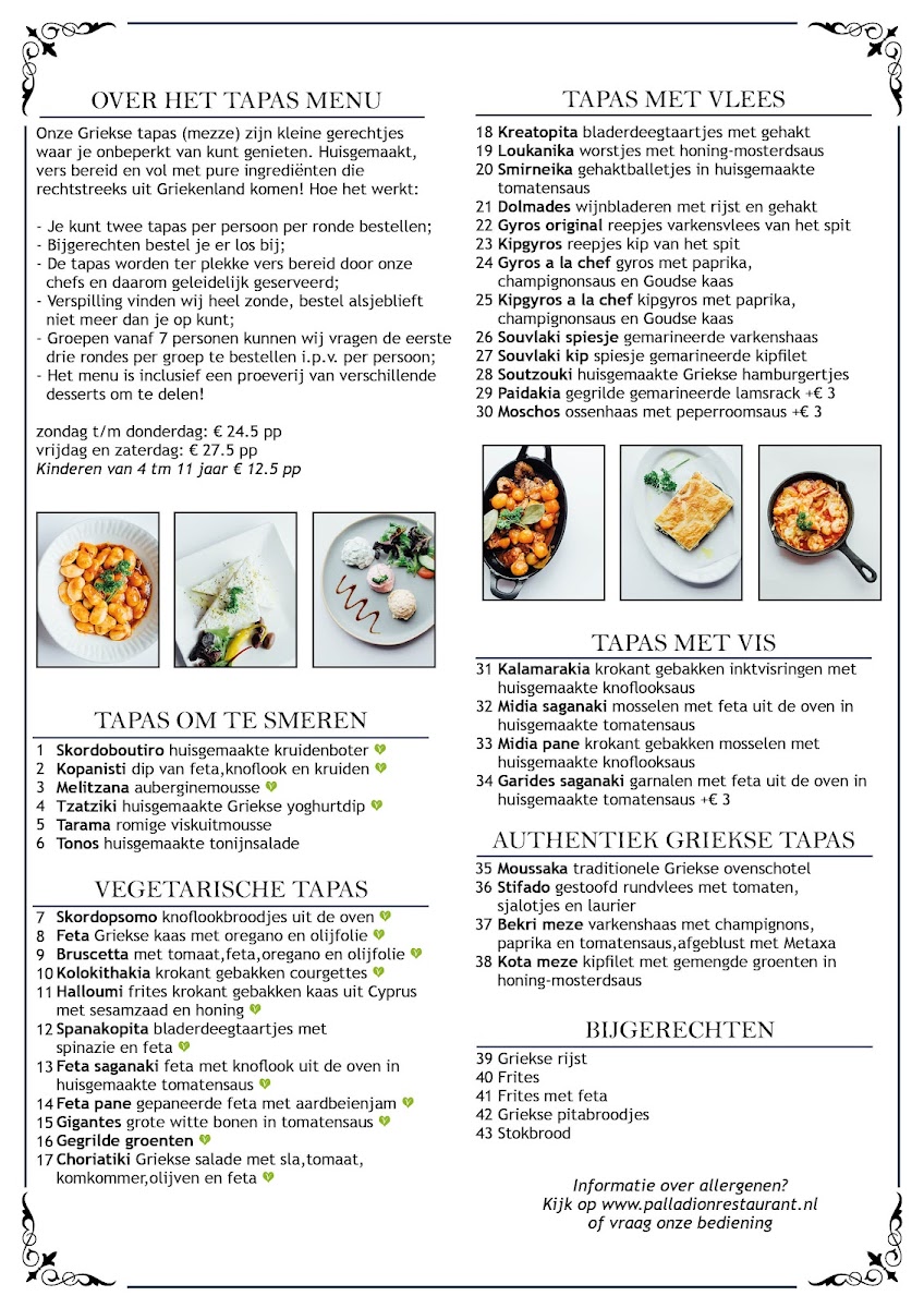 Menu Grieks Restaurant Palladion-1
