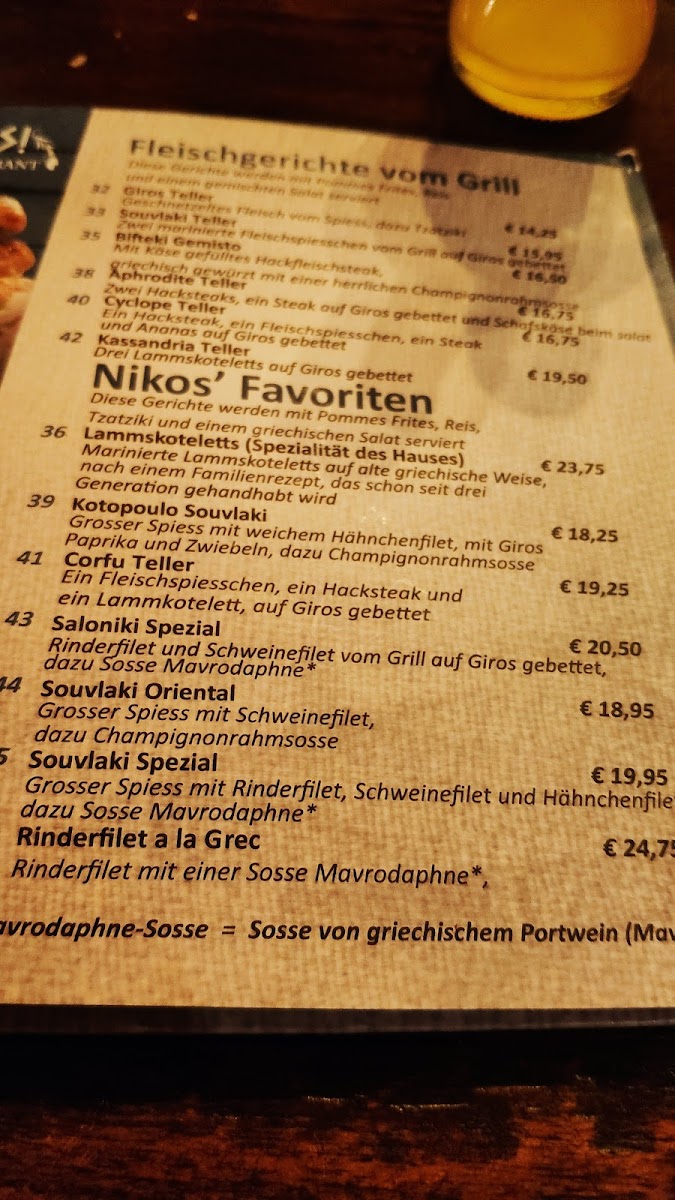 Menu Grieks Restaurant Yamas!-4