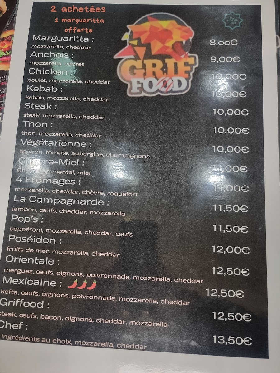 Menu Griffood-4