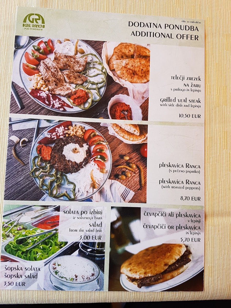 Menu Gril Ranca Pod Pohorjem-9