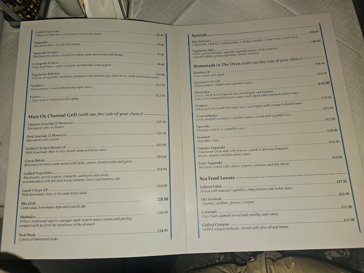 Menu Grill 4 All-4
