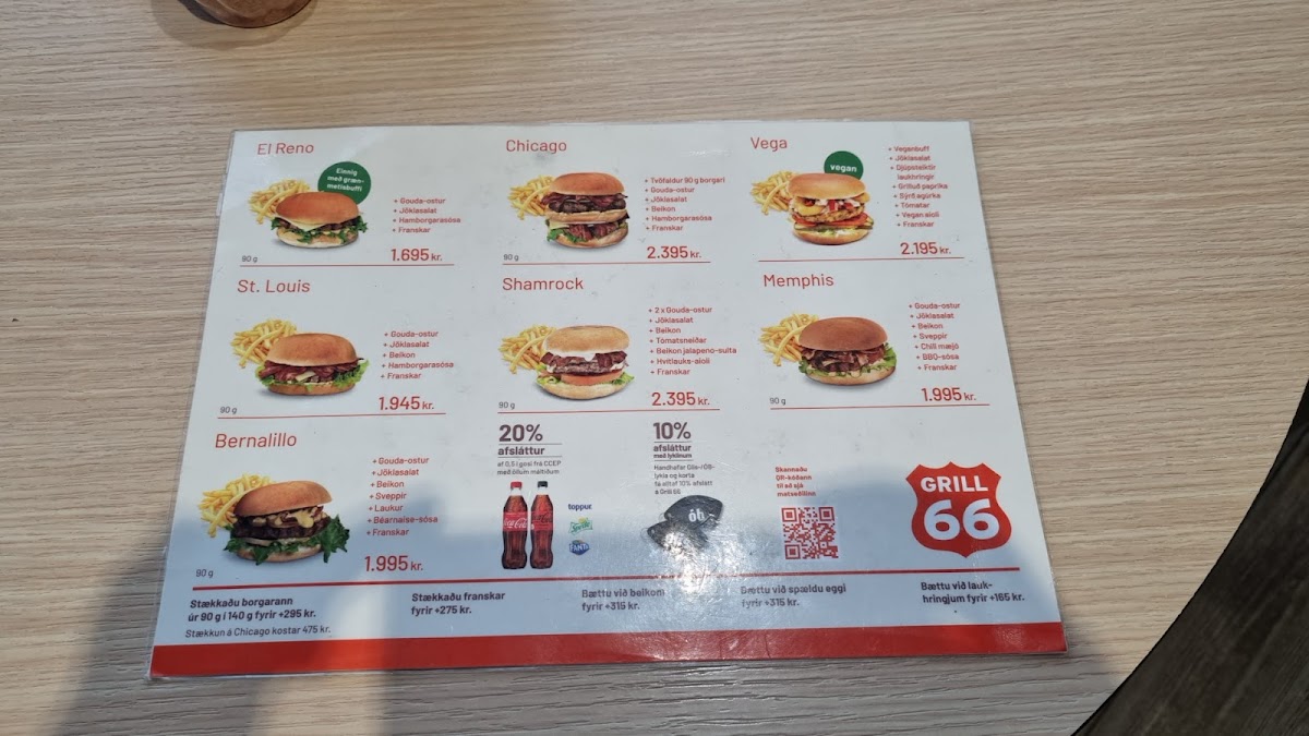 Menu Grill 66-1