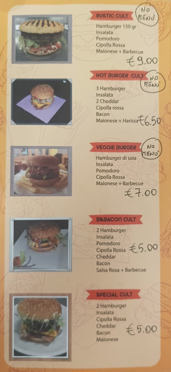 Menu Grill & Burger Cult-5