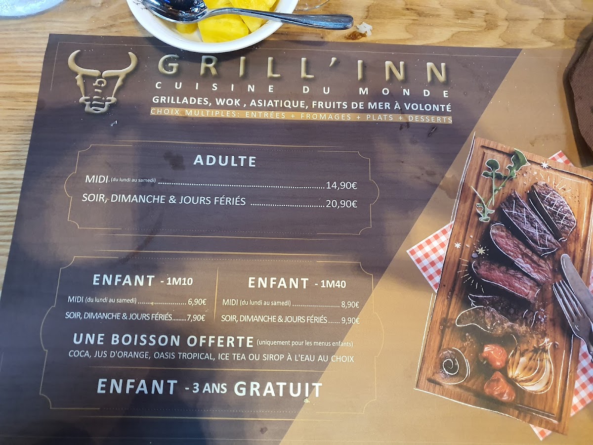 Menu Grill' Inn-10