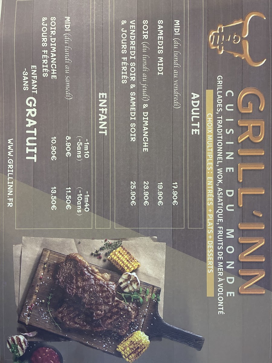 Menu Grill' Inn-2