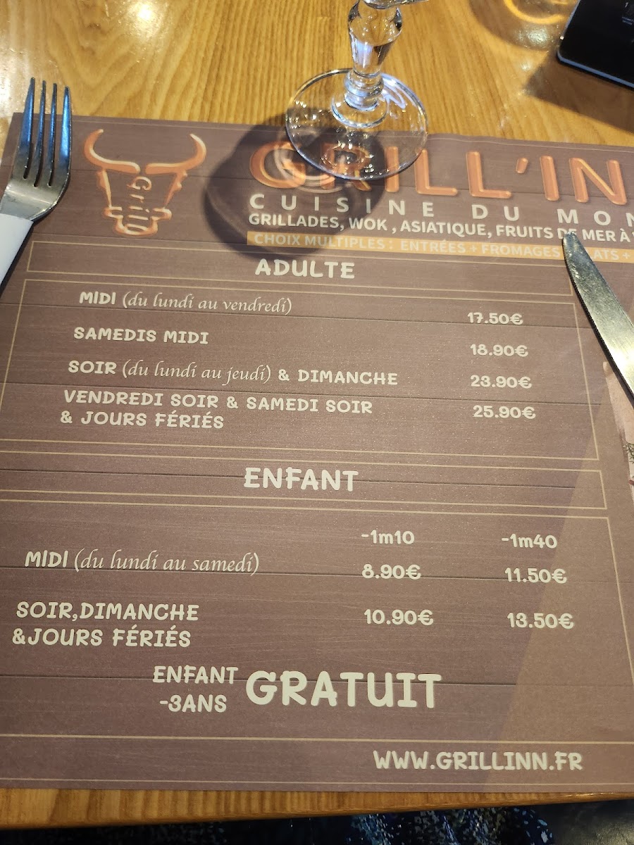 Menu Grill' Inn-3