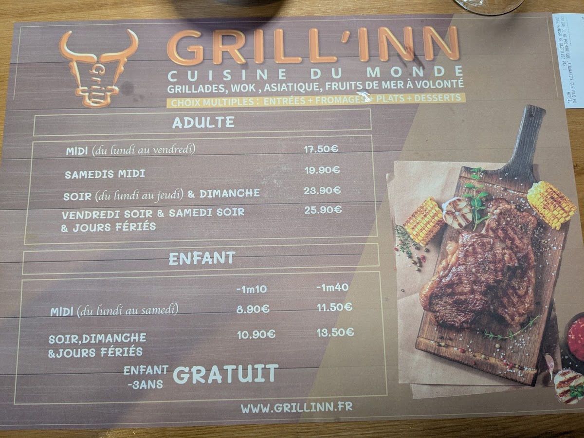 Menu Grill' Inn-4