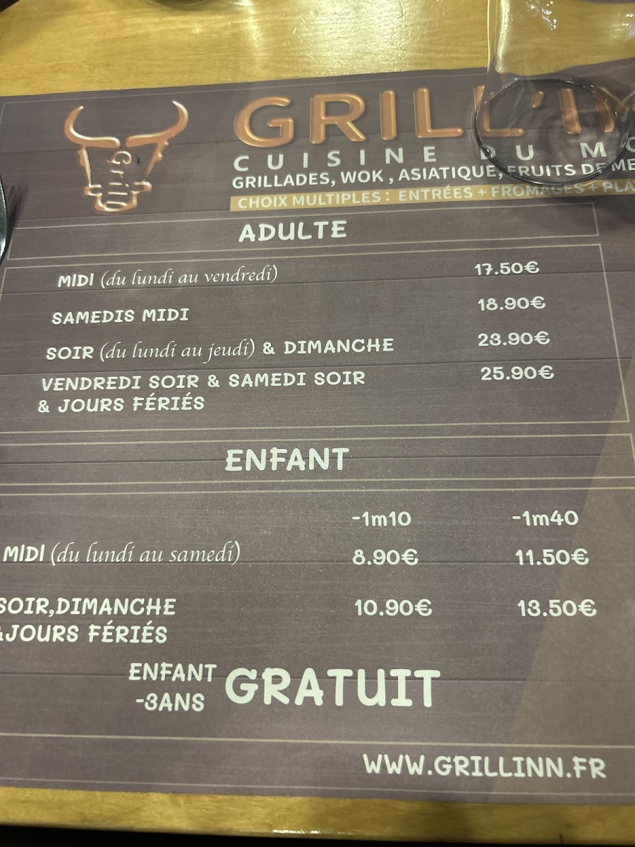 Menu Grill' Inn-6