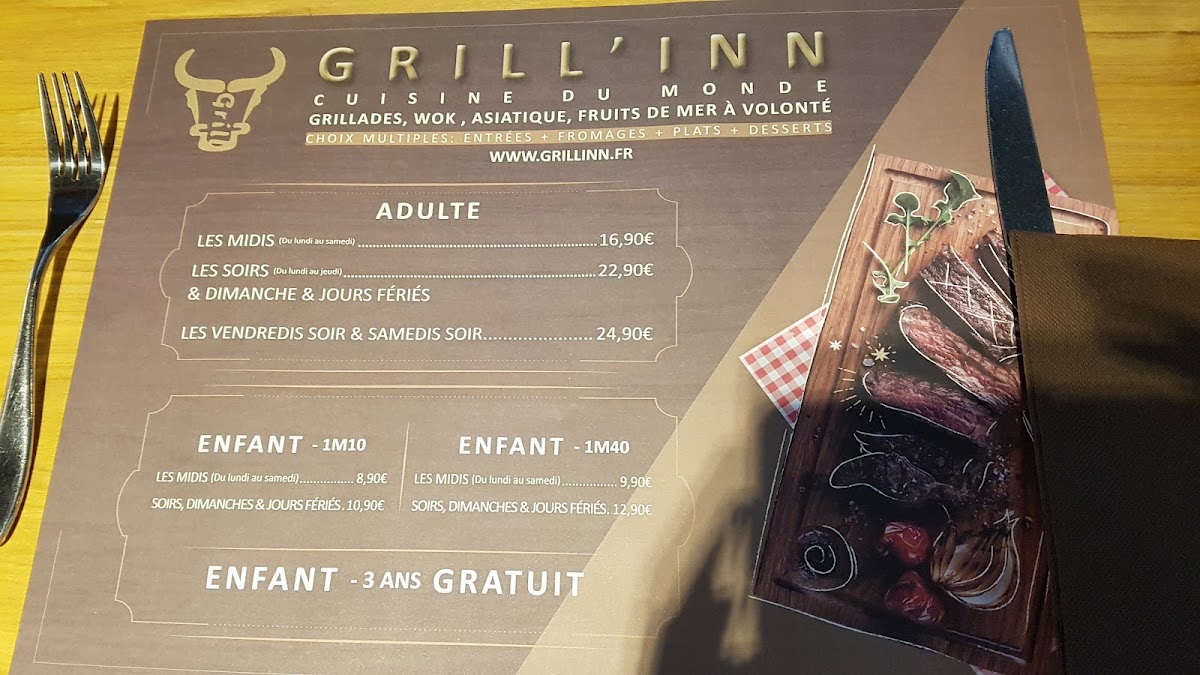 Menu Grill' Inn-9