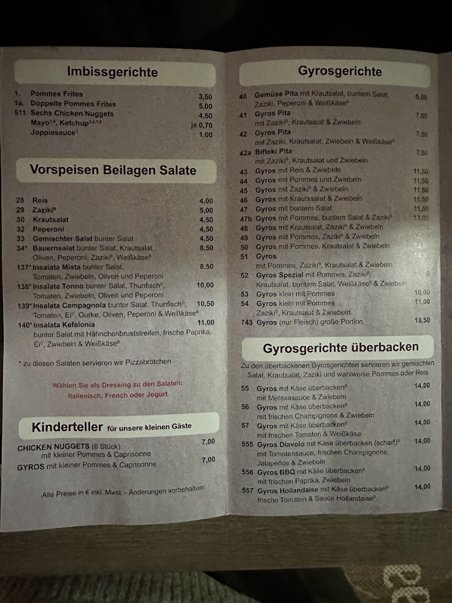 Menu Grill Kefalonia Bei M. Ari-2