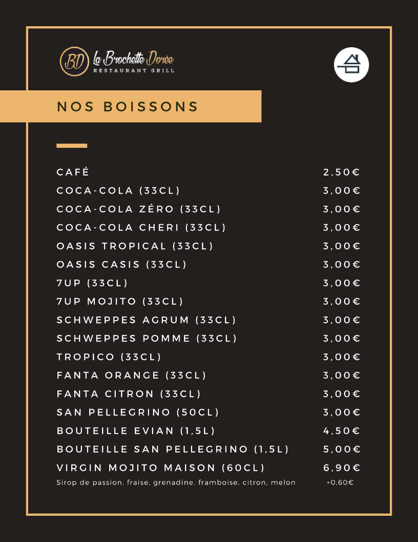 Menu Grillade Dorée-1