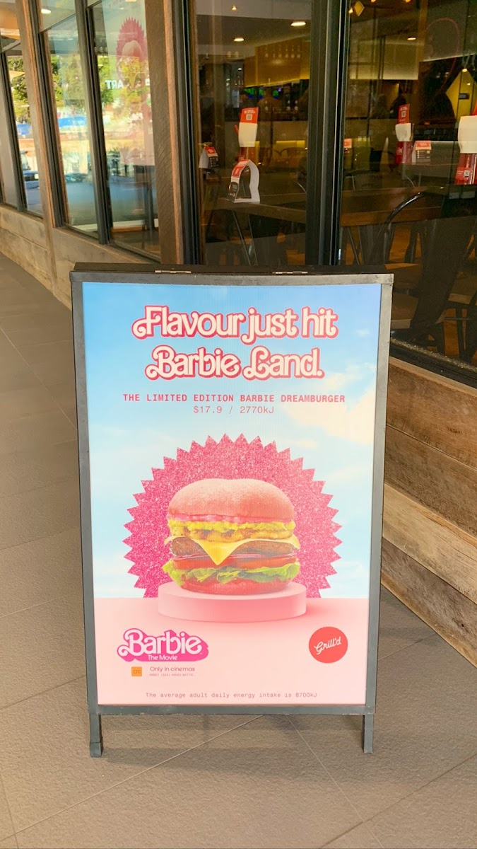 Menu Grill'd Burgers - Toowong-5