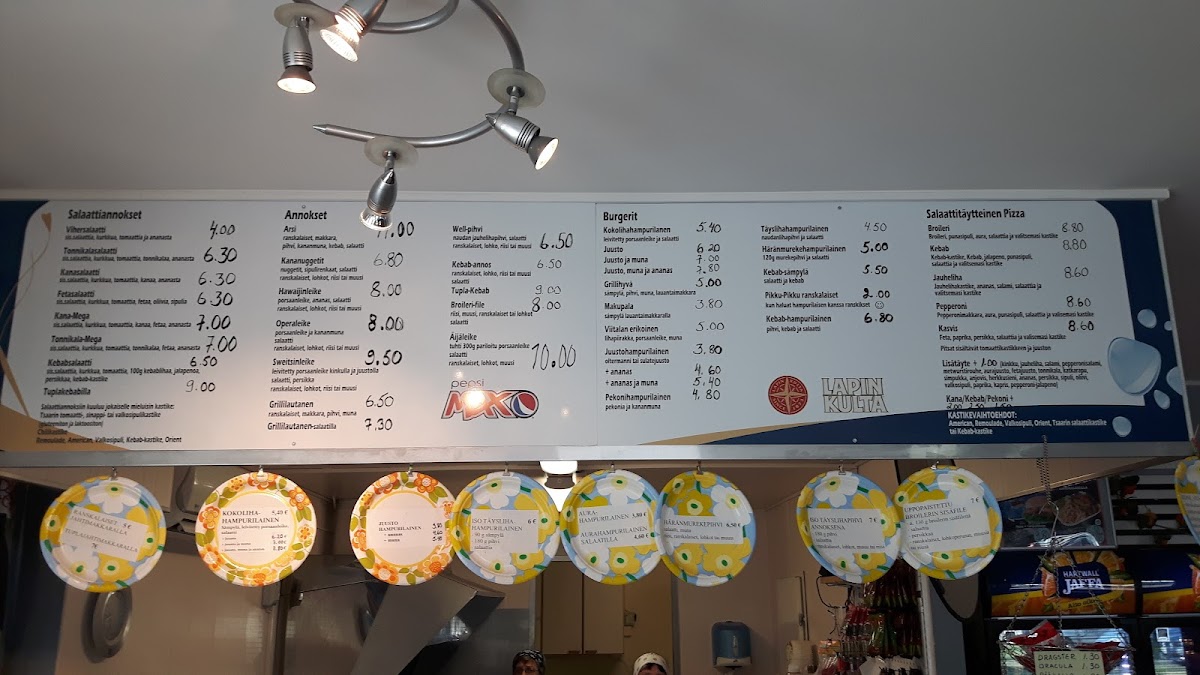 Menu Grilli Pizzeria Kir-Si Avoin Yhtiö-3
