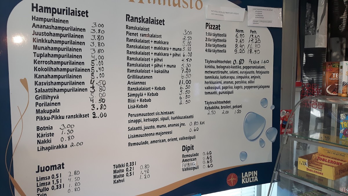 Menu Grilli Pizzeria Kir-Si Avoin Yhtiö-4
