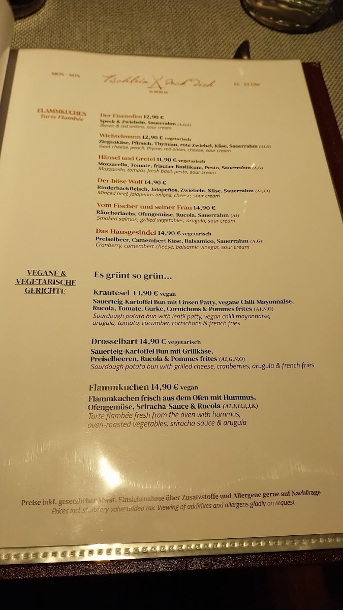 Menu Grimm's Tischlein Deck Dich-5