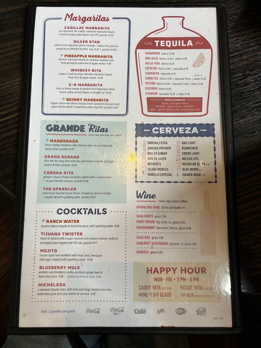 Menu Gringo’S Mexican Kitchen {Stafford}-5
