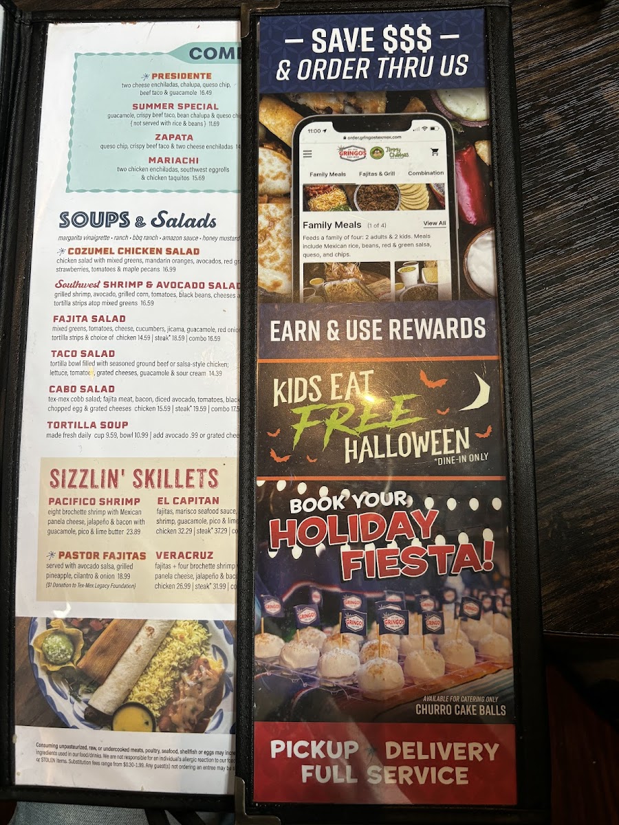 Menu Gringo’S Mexican Kitchen {Stafford}-6