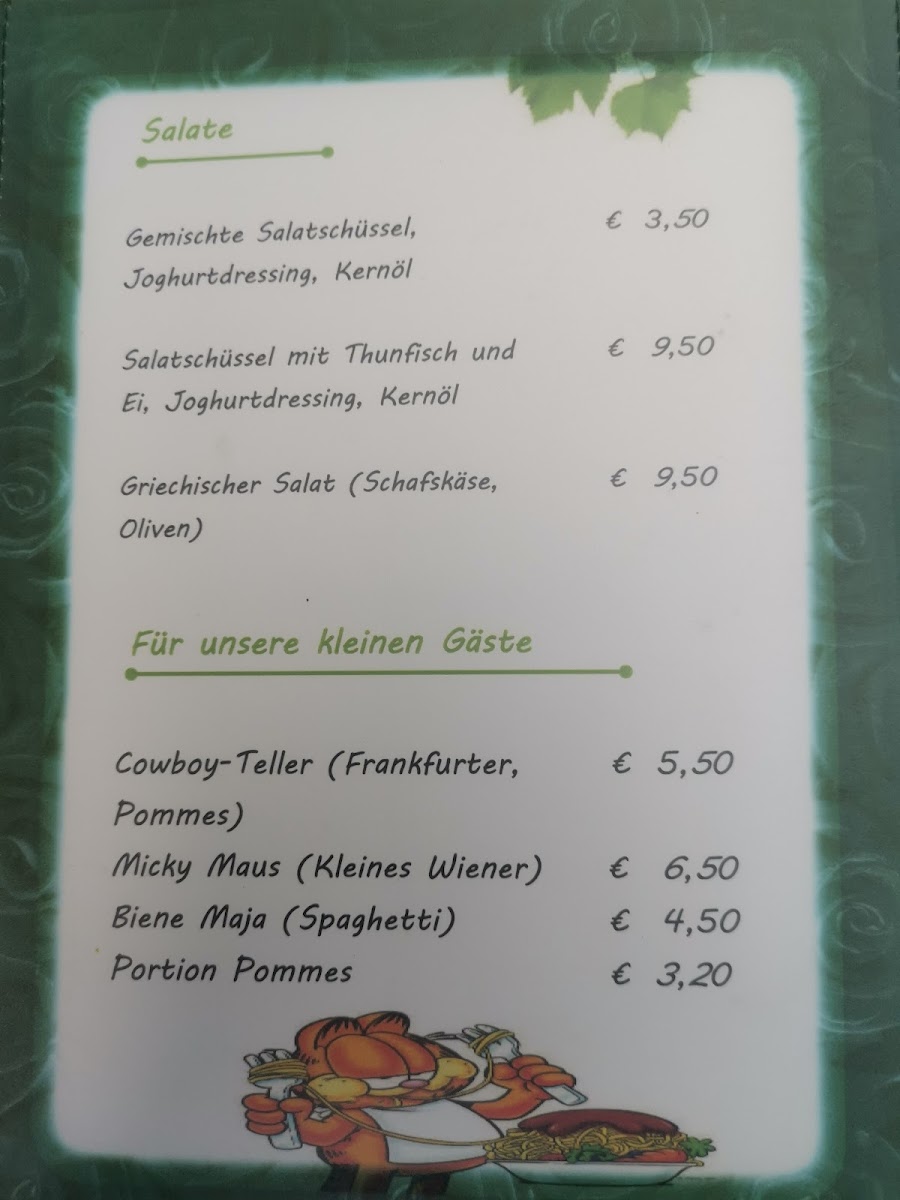 Menu Grinzing Heuriger Am Steinberg Fam Kummer-5